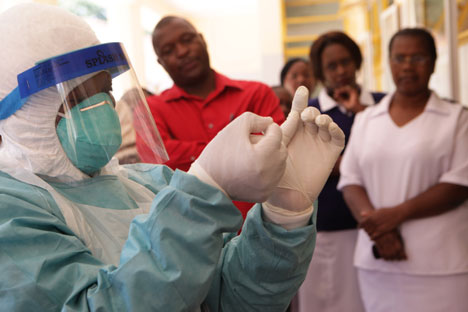 In the meantime, several other Ebola vaccines have been developed and tested in countries affected by the epidemic. Source: AP