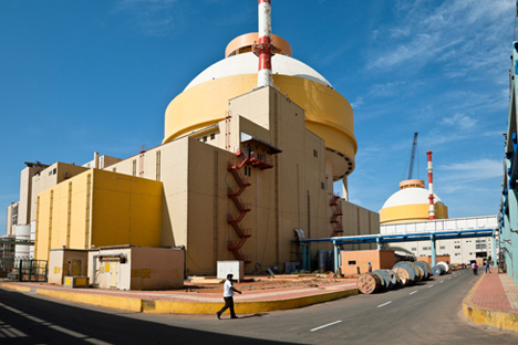 Kudankulam nuclear power plant. Source: Press Photo