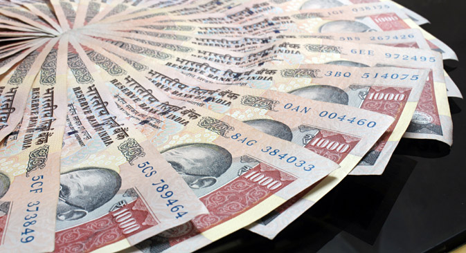 Rusia y la India están dando pasos para aumentar el comercio en rupias y rublos. Fuente: Alamy/ Legion Media.