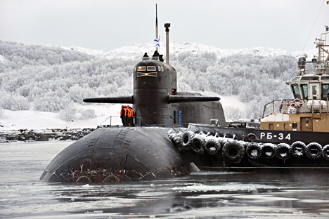Russia can now afford to have at least two ballistic missile submarines out at sea at all times — one each for the North Fleet and the Pacific Fleet. Source: PhotoXPress