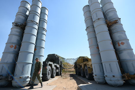 S-300 surface-to-air missiles. Source: Reuters