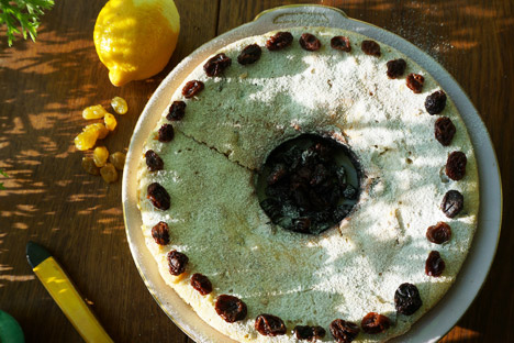 Lemon cake. Source: Anna Kharzeeva