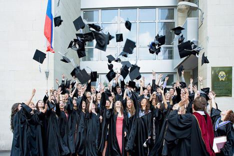 The World Foreign University Student Association has one and a half million potential members. Source: Kommersant