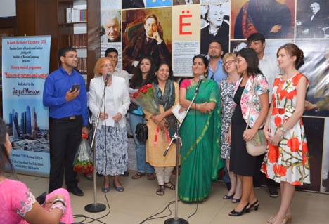 “Moscow in Poems and Songs” programme was held on September 7, 2015.