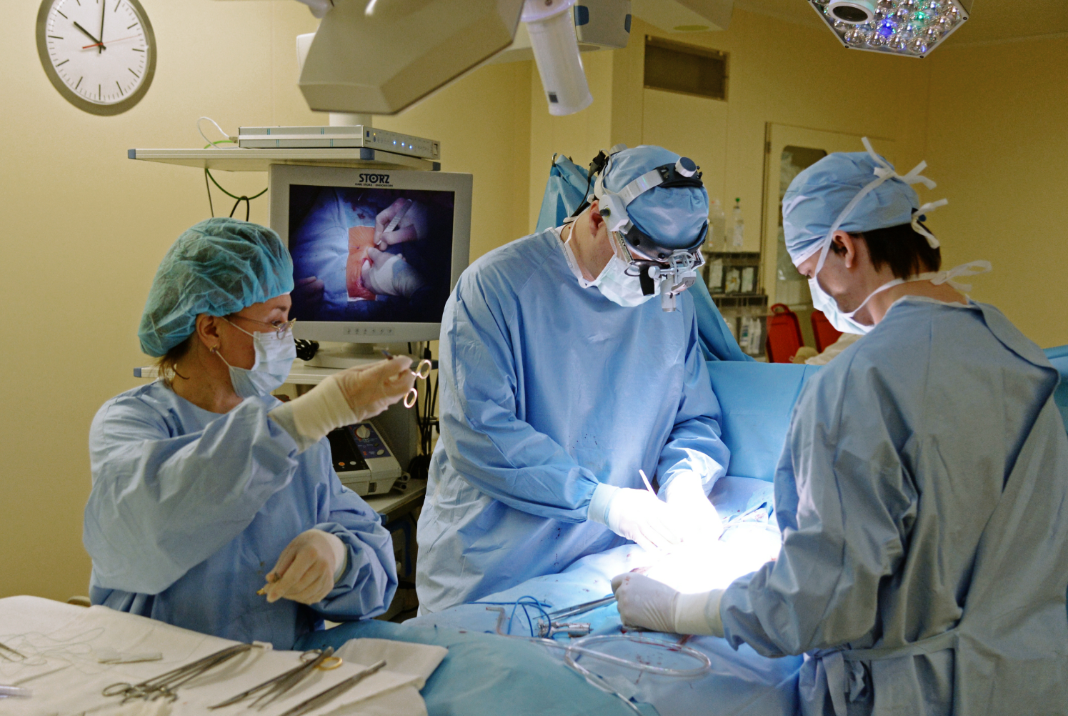 Операција на срце во Федералниот центар за Кардиоваскуларна хирургија во Челјабинск.
