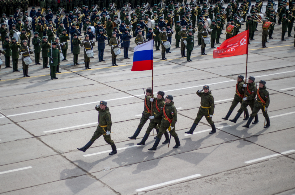 Victory Day Parade rehearsals have begun in the Moscow Region.