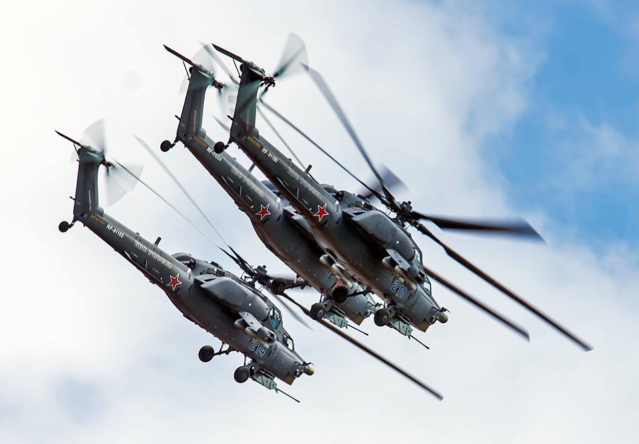 The team was established in 1992 at the 344th Center of Combat Training and Retraining of Pilots of Army Aviation in the city of Torzhok, Tver Region.