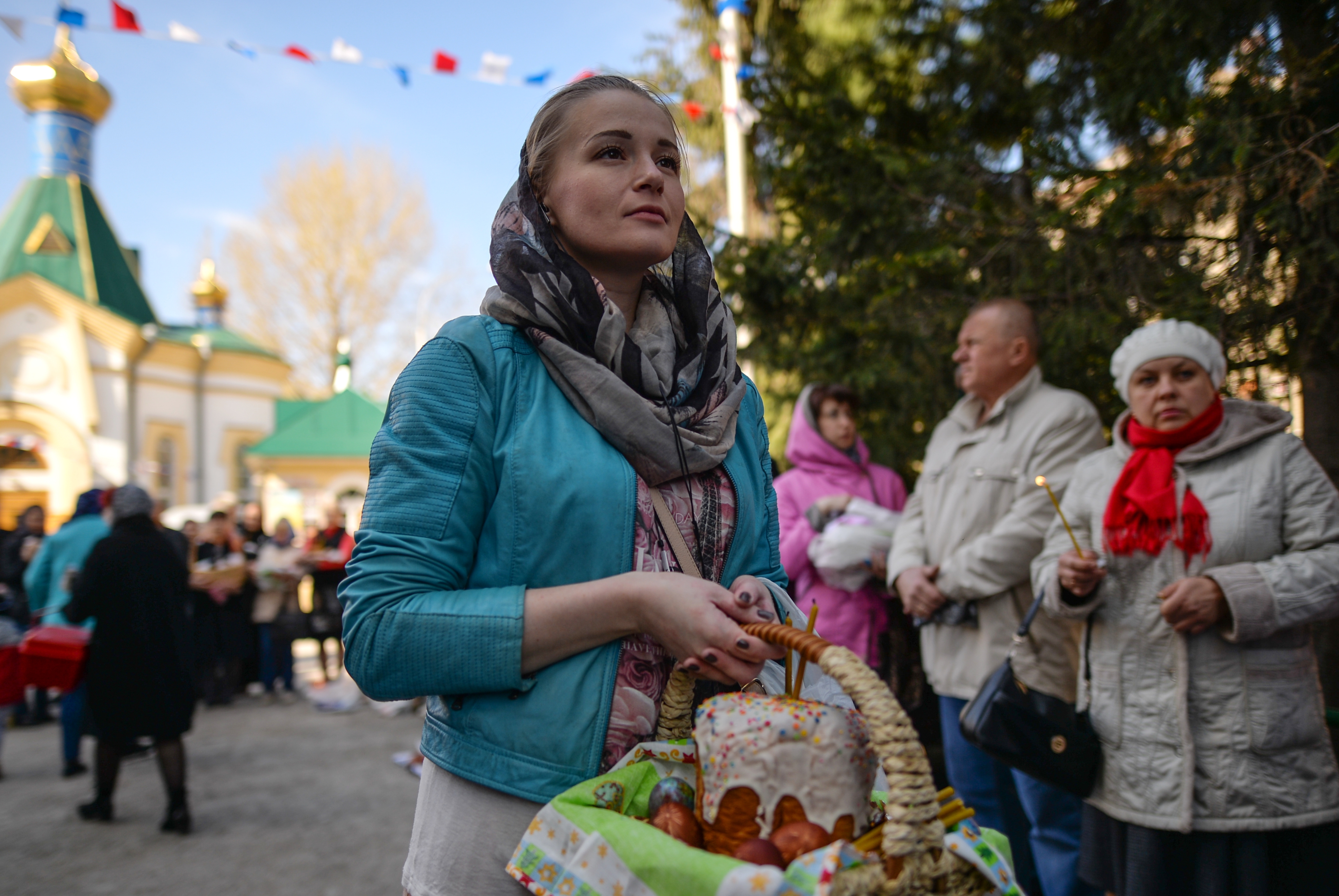 A growing number of young Russians find religion appealing. Source: Alexandr Kryazhev/RIA Novosti