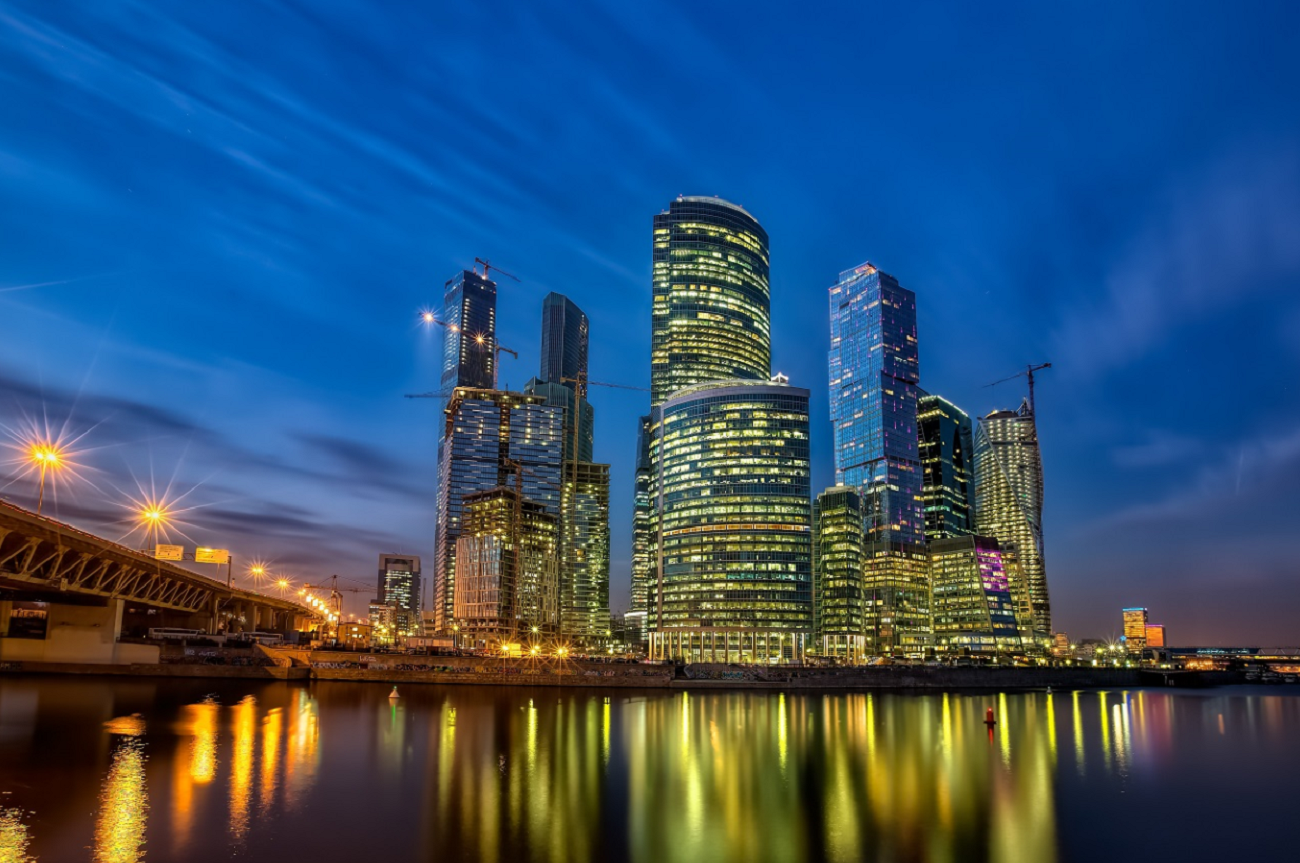The Moscow City complex represents the new face of Russia. Source: Alexander Novikov/Global Look Press
