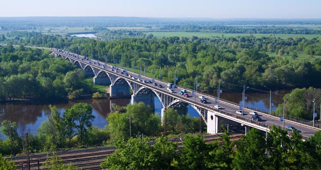 Ponte sulla Kliazma, un ponte nella regione di Vladimir (Foto: Lori/Legion Media)