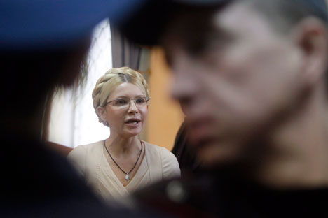Yulia Tymoshenko, la pasionaria ucraina agli arresti: la Corte suprema di Kiev ha confermato la condanna a sette anni (Foto: Itar Tass)