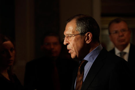 Il ministro degli Esteri russo, Sergei Lavrov, in prima linea per la questione siriana (Foto: Gettyimages/Fotobank)