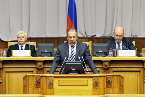 Il ministro degli Esteri russo Sergei Lavrov (Foto: Itar-Tass)