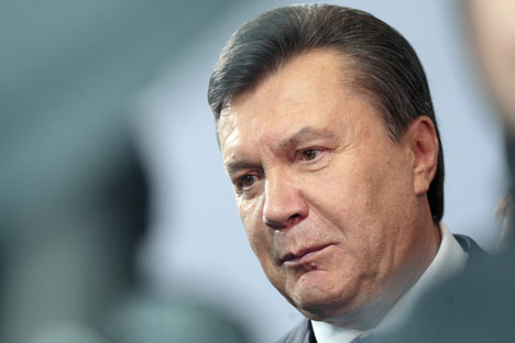 Il presidente ucraino Viktor Yanukovich (Foto: Itar-Tass)