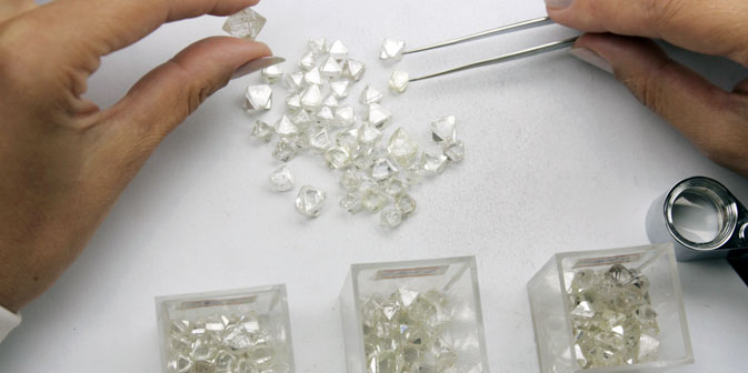 La società russa Alrosa ha stipulato un contratto di tre anni con la belga Laurelton Diamonds Inc. del marchio Tiffany (Foto: Ufficio stampa)