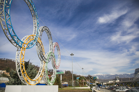 Verso l'ultimazione dei preparativi per i Giochi Olimpici invernali di Sochi 2014 (Foto: Itar-Tass)