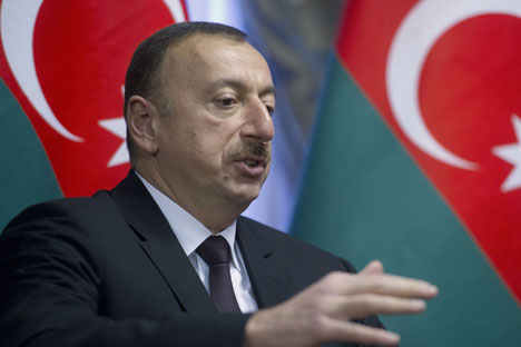 Ilham Aliyev, presidente dell'Azerbaijan (Foto: Ria Novosti)