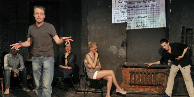 La prima della pièce su Sergei Magnitskij, portata in scena da Teatr.doc (Foto: Kommersant Photo)