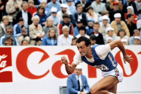 Pietro Mennea alle Olimpiadi di Mosca 1980 (Foto: AFP/East News)
