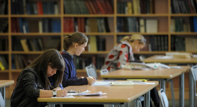 Le università russe attraggono sempre più studenti stranieri. Nella foto, la biblioteca dell'Università statale di Relazioni Internazionali (Mgimo) di Mosca (Foto: PhotoXPress)