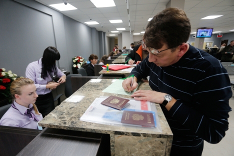 Continua il braccio di ferro tra Ue e Russia per l'abolizione dei visti (Foto: RIA Novosti / Evgeniy Karasev)