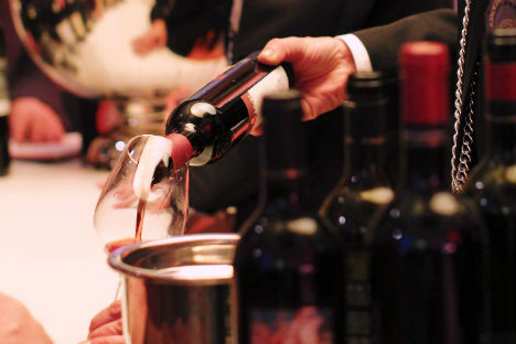 "A bere vino italiano in Russia è il ceto medio-alto", conferma l'importatore Albert Kolvackh, buyer della catena di supermercati Azbuka Vkusa (Foto: Ufficio Stampa Vinitaly) 