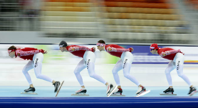 Le gare invernali della stagione preolimpica fanno ben sperare sui risultati degli atleti russi a Sochi 2014 (Foto: Ap)