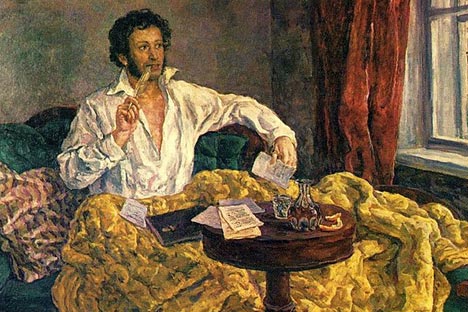 Un ritratto del grande letterato russo Aleksandr Pushkin (Fonte libera)