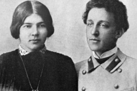 Il poeta Aleksandr Blok insieme a Liubov Mendeleeva (Foto: Ria Novosti)