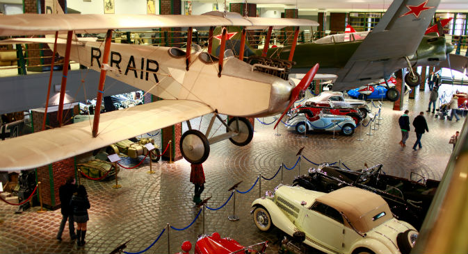 Il Museo della Tecnologia di Mosca espone auto, aerei e carri armati dei primi del Novecento (Foto: Lori / Legion Media)