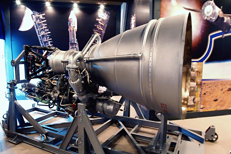 Motori NK-33 attualmente utilizzati nella prima fase del sistema di lancio Antares, sviluppato dagli Stati Uniti per consegnare carichi alla Stazione Spaziale Internazionale (Iss) (Foto: RIA Novosti / Yuri Strelets)