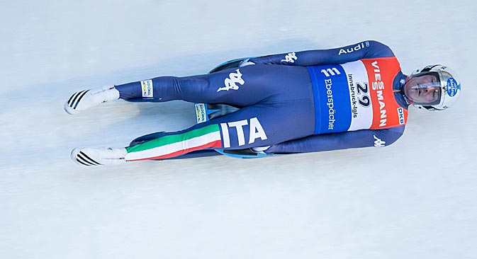 Armin Zoeggeler rappresenterà l'Italia ai Giochi olimpici invernali di Sochi 2014 (Foto: Imago / Legion-Media)