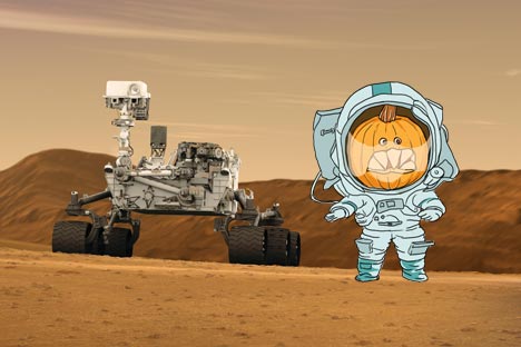 Il dispositivo russo DAN contribuirà a cercare forme di vita su Marte (Credit:  NASA / Сollage di Natalya Mikhailenko)