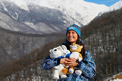 Un leopardo delle nevi, un orso polare e un leprotto: queste le mascotte delle prossime Olimpiadi di Sochi (Foto:  Alamy / Legion Media)