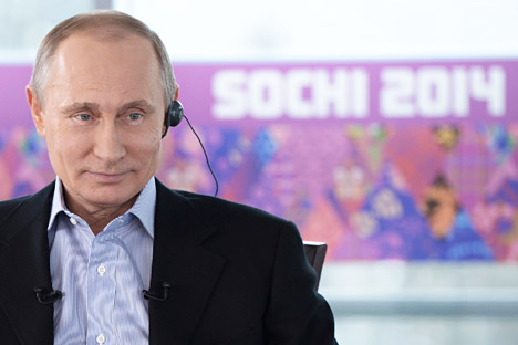 Il Presidente Vladimir Putin è intervenuto per fare il punto della situazione sulle imminenti Olimpiadi di Sochi (Foto: Reuters)