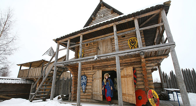 Un'abitazione tradizionale russa (Foto: PhotoXPress)