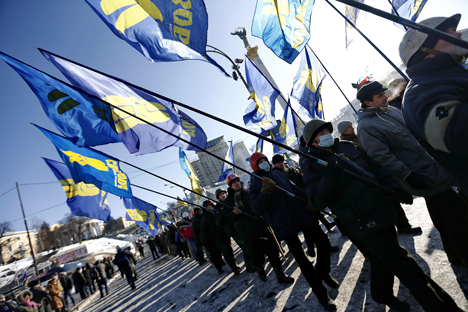 Manifestazioni in Ucraina (Foto: Photoshot / Vostock-Photo)