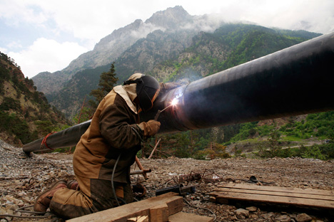 Come ha ufficialmente dichiarato il ministro dello Sviluppo economico, le risorse potrebbero essere utilizzate anche per finanziare la costruzione del gasdotto “Potere della Siberia” (Foto: Reuters)