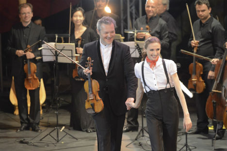 Svetlana Zakharova e Vadim Repin (Foto: Pierluigi Abbondanza)