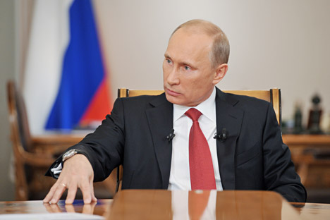 Il capo del Cremlino, Vladimir Putin (Foto: Alexei Nikolsky / RIA Novosti)