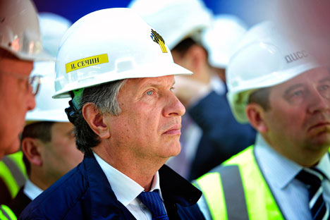 Igor Sechin, capo di Rosneft (Foto: Itar Tass)