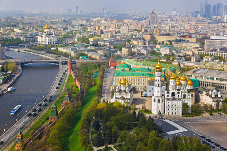 Il Cremlino visto dall'alto (Fot: Shutterstock)