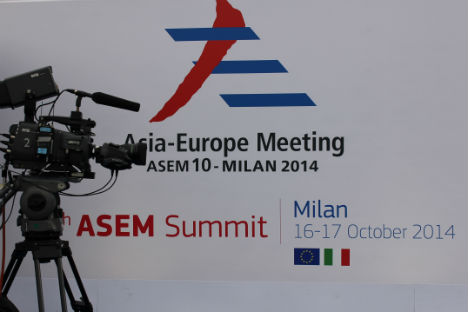 Il vertice Asem di Milano ha riunito quasi 50 leader mondiali (Foto: Evgeny Utkin)