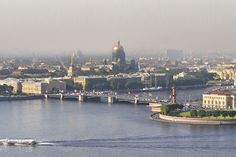 San Pietroburgo vista dall'alto (Foto: Aleksandr Petrosian)