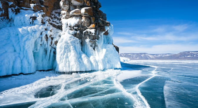 Il Lago Bajkal in inverno (Foto: Lori / Legion Media)