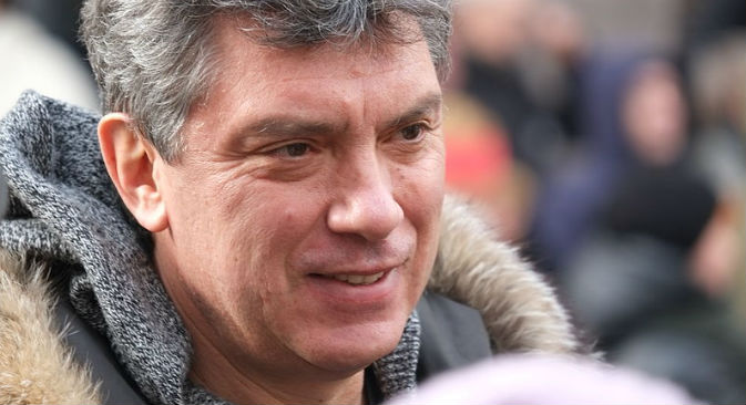 Il politico russo Boris Nemtsov, ucciso nel centro di Mosca da quattro spari (Foto: Ilia Shurov/wikipedia.org)