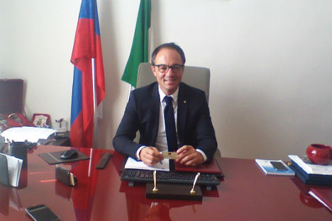 Vincenzo Schiavo, console onorario della Federazione Russa a Napoli (Foto: Nicola Sellitti)