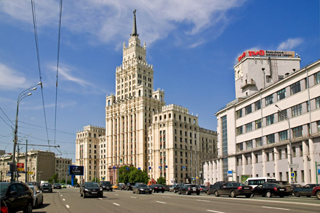 Il grattacielo vicino a Krasnye Vorota, a Mosca (Foto: Lori / Legion Media)