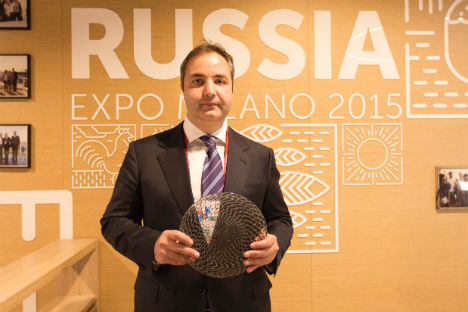 Georgy Kalamanov, commissario generale della sezione russa a Expo