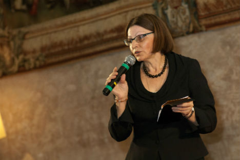 Irina Dvizova, insegnante di lingua russa e collaboratrice del Centro russo di scienza e cultura di Roma
